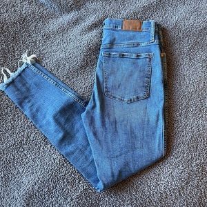 Madewell skinny jeans